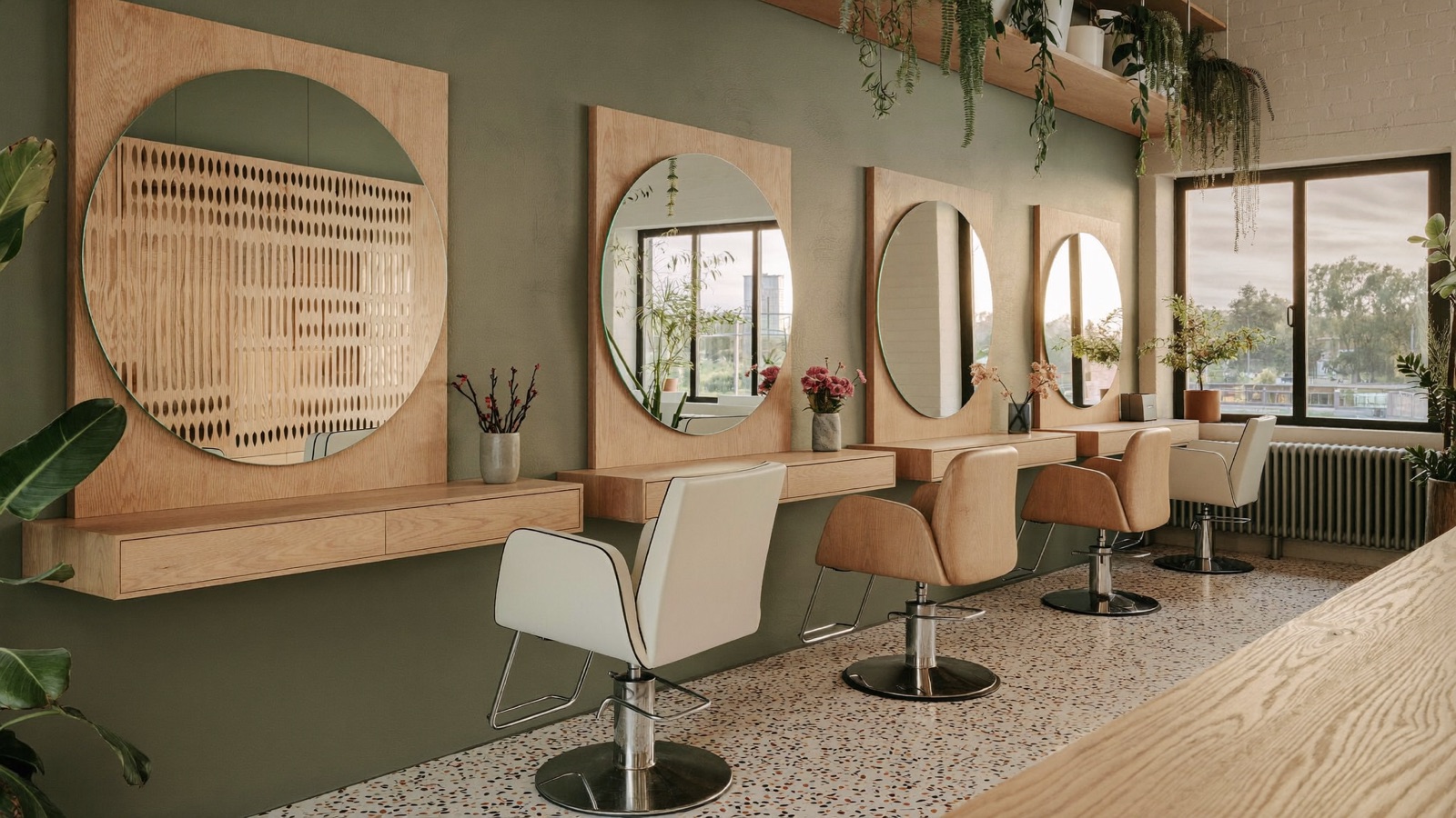 Intérieur du Studio David à Biarritz