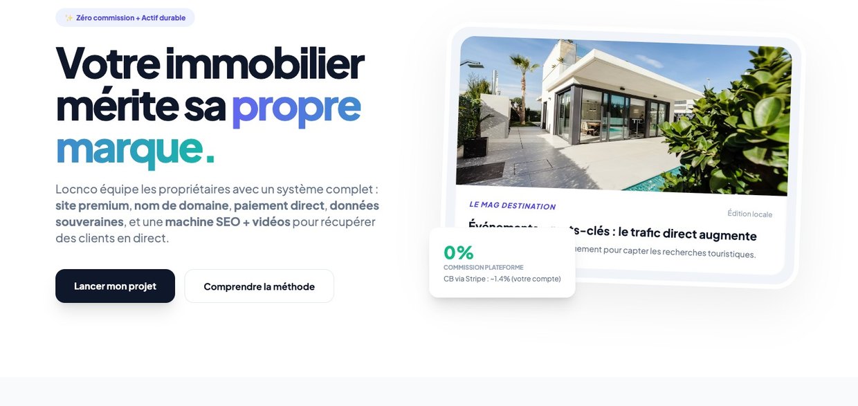 Construisez un actif digital durable