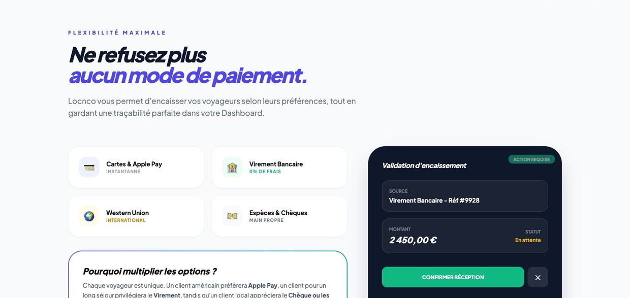 Liberté de paiement totale
